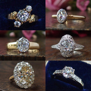 Vintage and Antique diamond engagement rings from Doyle & Doyle