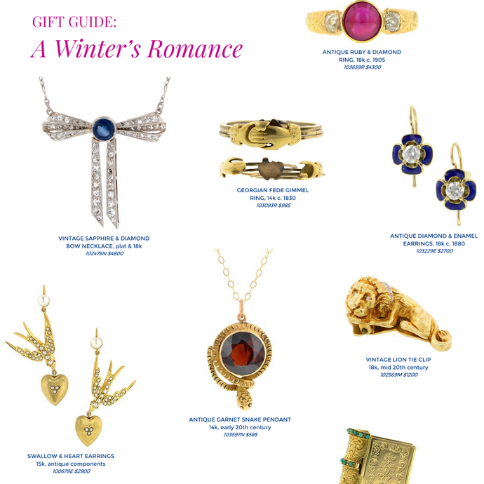 Holiday Gift Guide: Romantic Jewelry