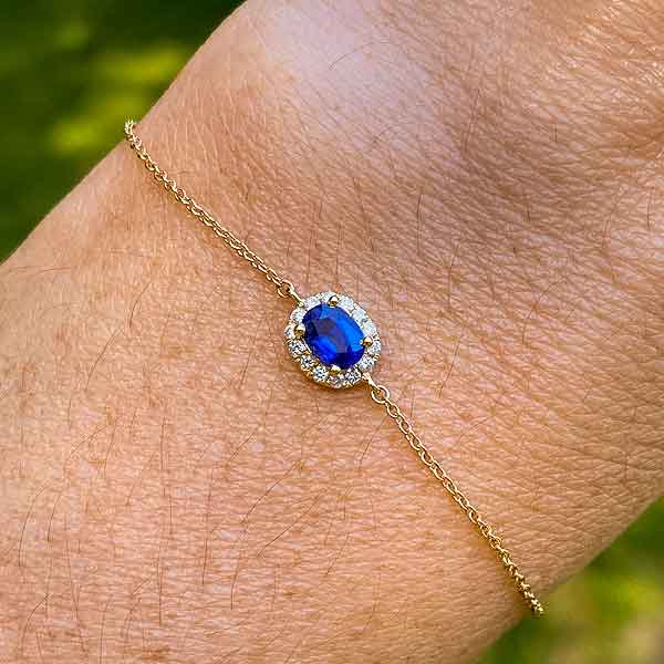 Sapphire Diamond Bracelet