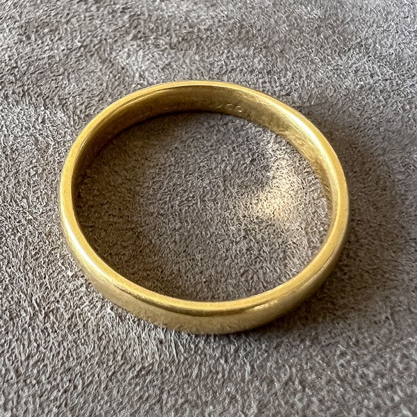 Antique Gold Band "66" sold by Doyle and Doyle an antique and vintage jewelry boutique