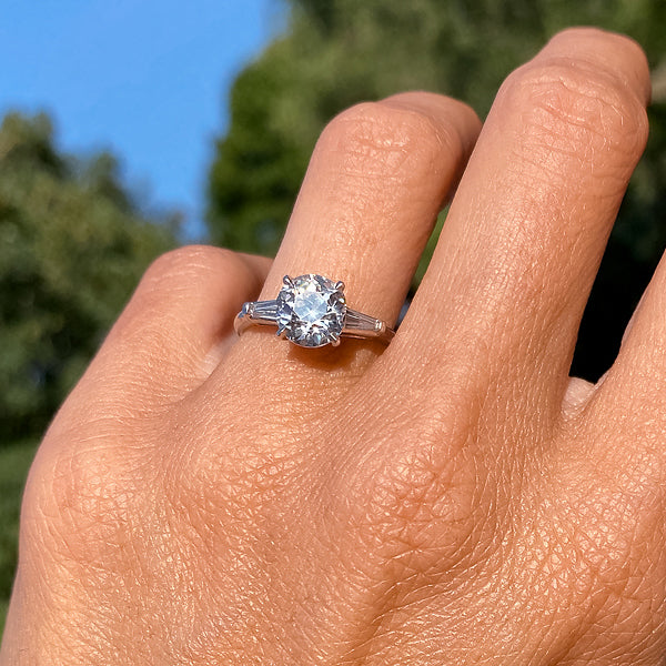 Antique 2 carat diamond engagement rings Clearance