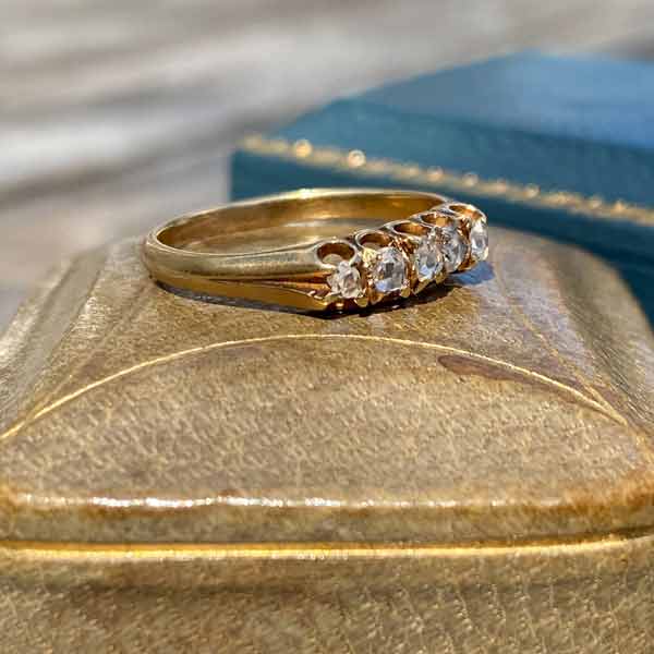 Vintage rose cut diamond ring Clearance