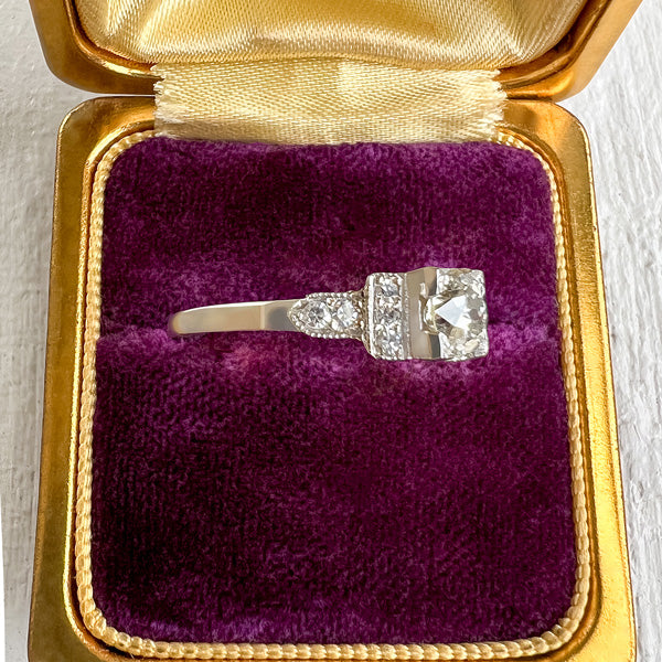 Vintage Engagement Ring, 0.70ct. sold by Doyle and Doyle an antique and vintage jewelry boutique