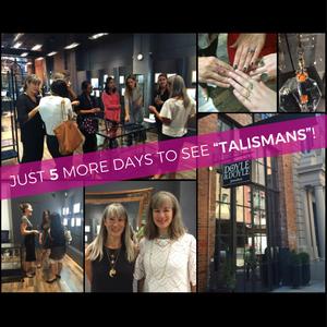 Doyle & Doyle talismans exhibition collage