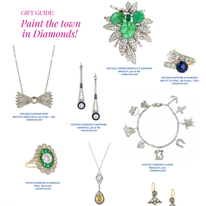 Doyle & Doyle's vintage diamond jewelry glamorous gift guide