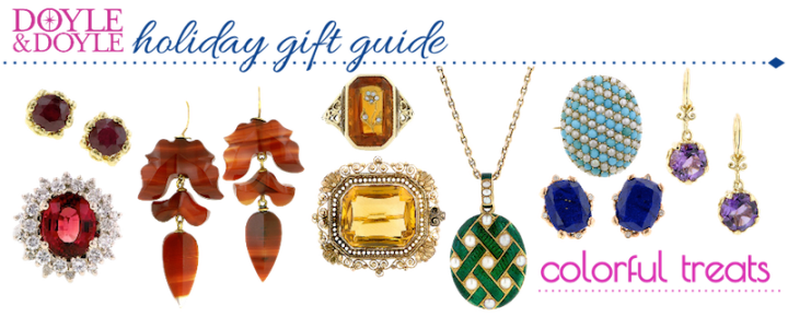 Colorful Treats Jewelry Holiday Gift Guide from Doyle & Doyle
