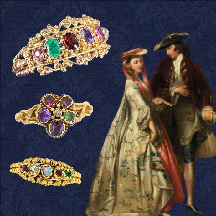 Love Written in Gemstones: Georgian Acrostic Ring