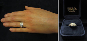 Art Deco diamond engagement ring from Doyle & Doyle