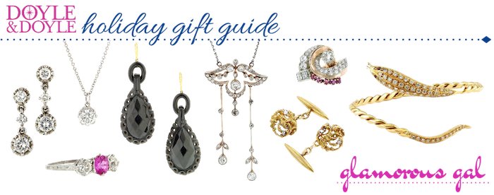 Doyle & Doyle Holiday Gift Guide for a glam gal 