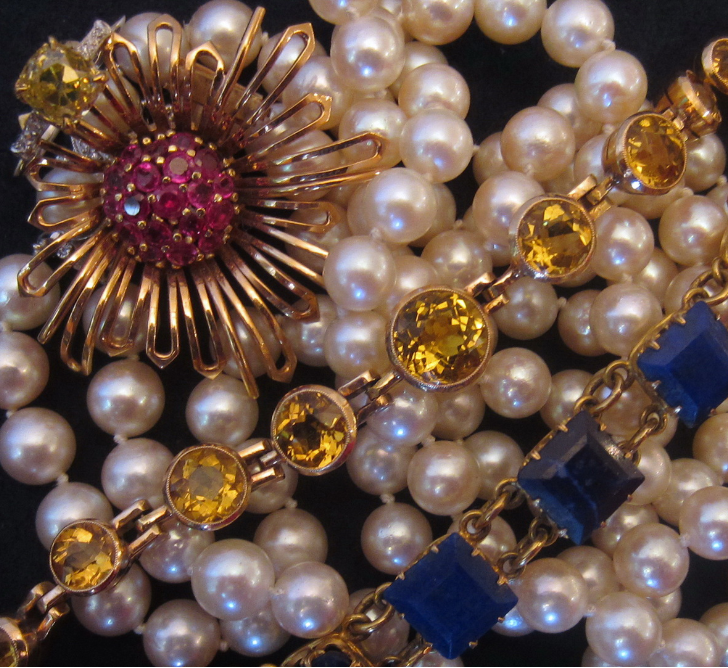 colored stone jewelries