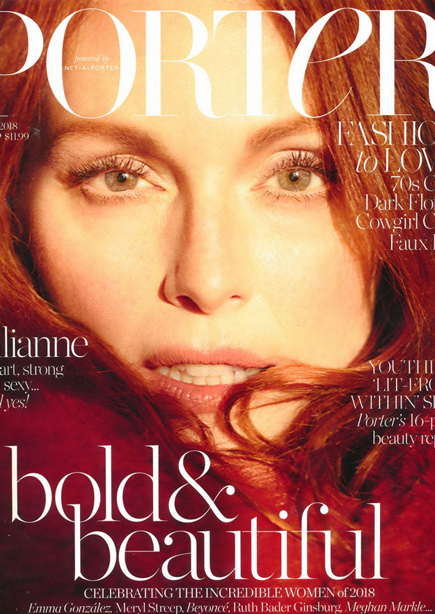 Porter cover Julianne Moore November 2018