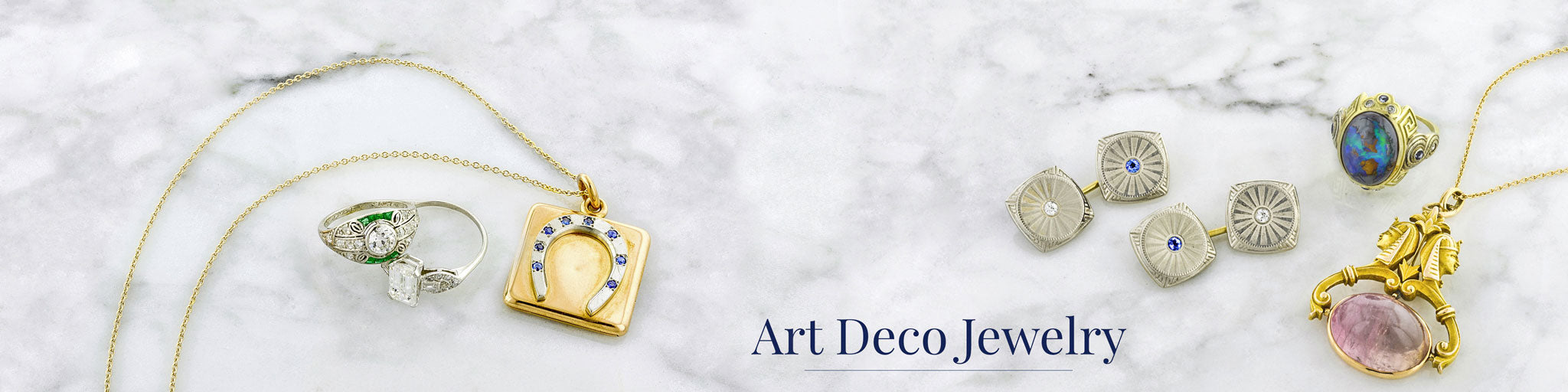 Art Deco Jewelry | Vintage Art Deco Rings, Necklaces, And Earrings