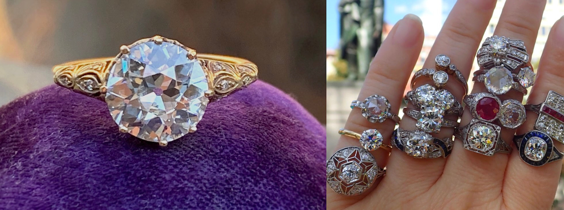 See Doyle & Doyle's newest vintage & antique rings, the third Thursday of every month.