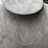 10k Fine Cable Chain Necklace sold by Doyle and Doyle an antique and vintage jewelry boutique