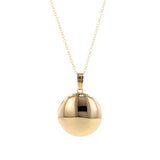 Classic Round Gold Locket, from Doyle & Doyle