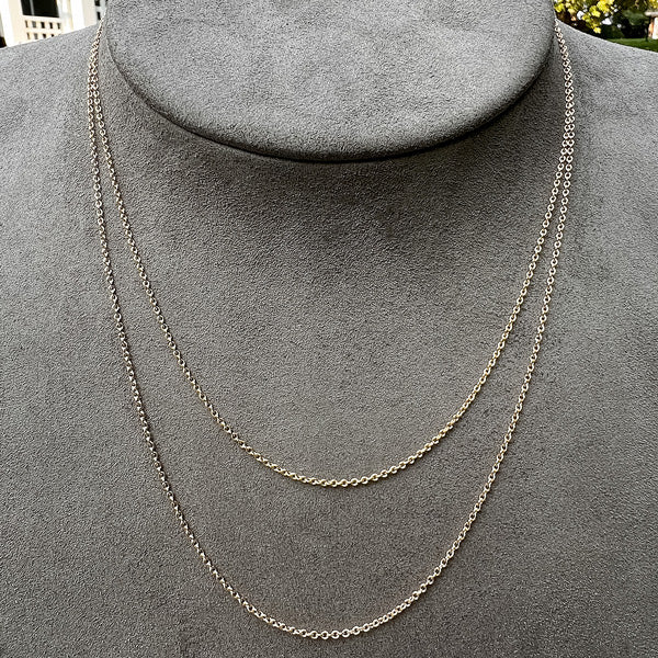 14k Yellow Gold Cable Chain