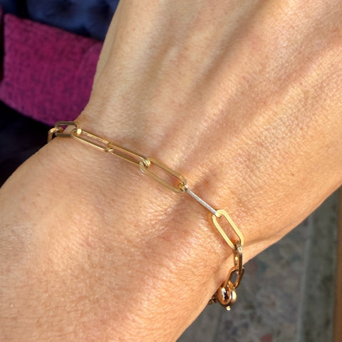 Trombone Link Bracelet- Heirloom by Doyle & Doyle
