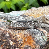 Vintage Diamond Wedding Band sold by Doyle and Doyle an antique and vintage jewelry boutique