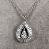 Vintage Diamond Pendant Necklace, sold by Doyle & Doyle antique and vintage jewelry boutique