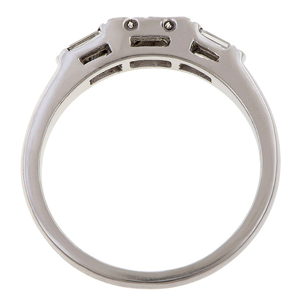 Vintage Diamond Wedding Band sold by Doyle and Doyle an antique and vintage jewelry boutique