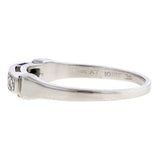 Vintage Diamond Wedding Band sold by Doyle and Doyle an antique and vintage jewelry boutique