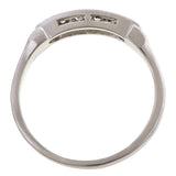 Vintage Diamond Wedding Band sold by Doyle and Doyle an antique and vintage jewelry boutique