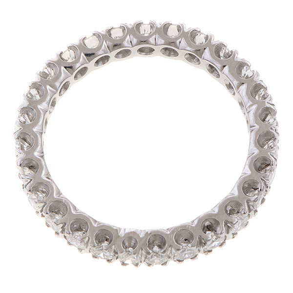 Vintage Diamond Eternity Band sold by Doyle and Doyle an antique and vintage jewelry boutique
