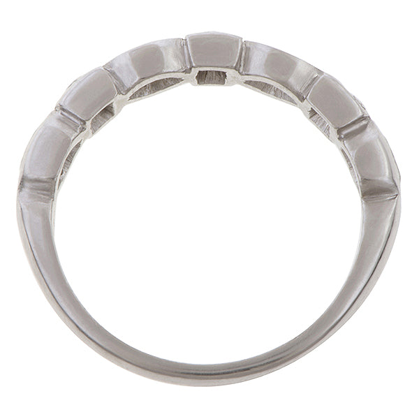 Vintage Marquise Diamond Band sold by Doyle and Doyle an antique and vintage jewelry boutique