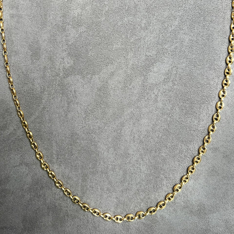 Vintage Anchor Link Chain Necklace sold by Doyle and Doyle an antique and vintage jewelry boutique