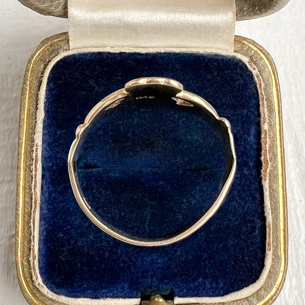 Vintage Claddagh Ring sold by Doyle and Doyle an antique and vintage jewelry boutique