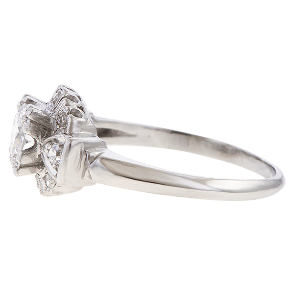 Art Deco Diamond Engagement Ring, 0.51ct. sold by Doyle and Doyle an antique and vintage jewelry boutique