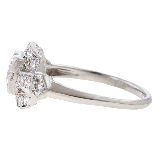 Art Deco Engagement Ring, RBC 0.30ct. sold by Doyle and Doyle an antique and vintage jewelry boutique