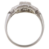 Art Deco Engagement Ring, RBC 0.30ct. sold by Doyle and Doyle an antique and vintage jewelry boutique