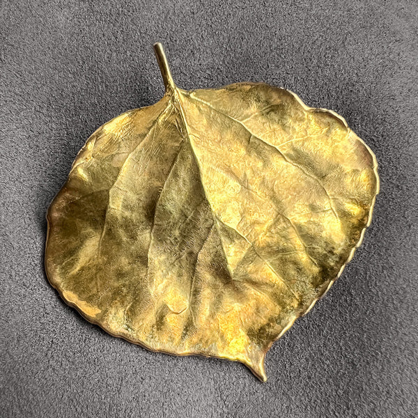 Antique Leaf Pin sold by Doyle and Doyle an antique and vintage jewelry boutique