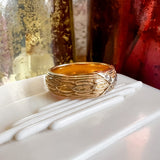 Vintage Wedding Band sold by Doyle and Doyle an antique and vintage jewelry boutique