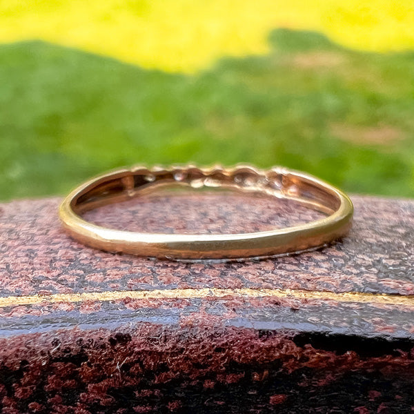 Vintage Wedding Band sold by Doyle and Doyle an antique and vintage jewelry boutique