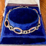Retro Two Toned Bracelet sold by Doyle and Doyle an antique and vintage jewelry boutique