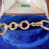 Retro Two Toned Bracelet sold by Doyle and Doyle an antique and vintage jewelry boutique