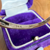 Vintage Diamond Wedding Band sold by Doyle and Doyle an antique and vintage jewelry boutique
