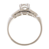 Vintage Engagement Ring, RBC 0.50ct sold by Doyle and Doyle an antique and vintage jewelry boutique