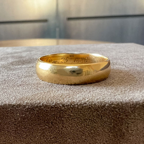 Antique Gold Band 