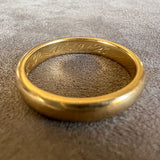 Antique Gold Band "'21" sold by Doyle and Doyle an antique and vintage jewelry boutique