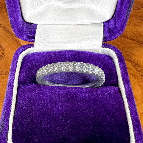 Vintage Diamond Band sold by Doyle and Doyle an antique and vintage jewelry boutique