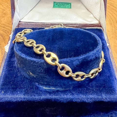 Vintage Mariner Link Bracelet