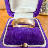 Vintage Wedding Band Ring sold by Doyle and Doyle an antique and vintage jewelry boutique