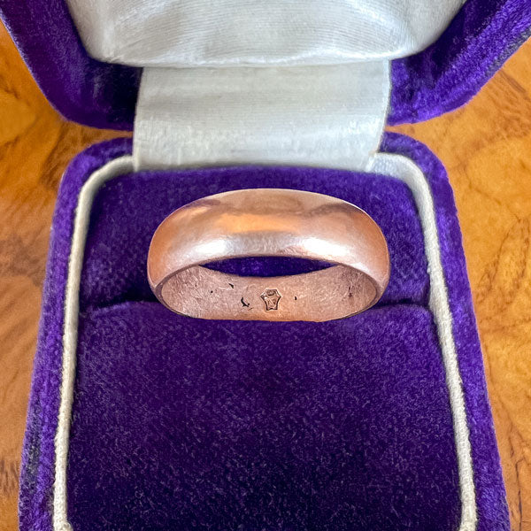 Vintage Wedding Band Ring sold by Doyle and Doyle an antique and vintage jewelry boutique