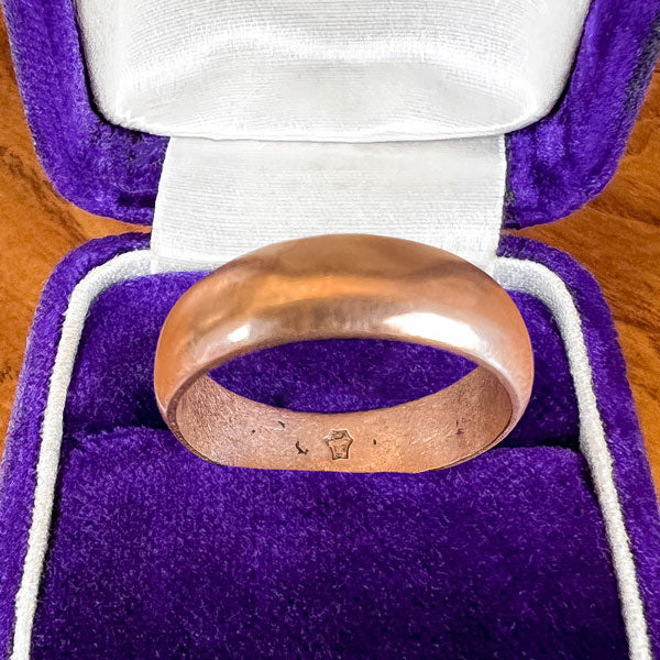 Vintage Wedding Band Ring sold by Doyle and Doyle an antique and vintage jewelry boutique