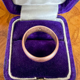 Vintage Wedding Band Ring sold by Doyle and Doyle an antique and vintage jewelry boutique