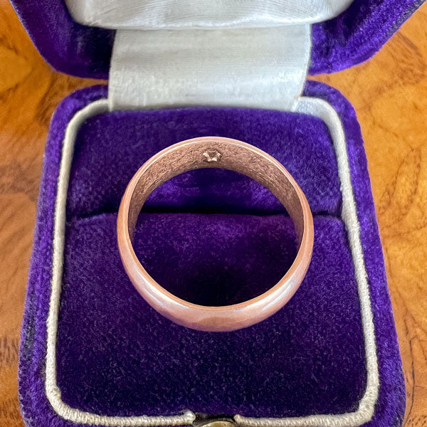Vintage Wedding Band Ring sold by Doyle and Doyle an antique and vintage jewelry boutique