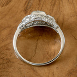Art Deco Diamond Ring, RBC 0.10ct. sold by Doyle and Doyle an antique and vintage jewelry boutique